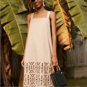 Tuckernuck Cream Midi Dress